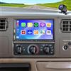 Loddery 2+32G Autoradio per Ford F250 F-350 Super Duty 1999-2004 con Carplay | Android 15 7 pollici Touch Screen Stereo Radio Lettore Multimediale con Android Auto navigazione GPS FM RDS SWC Mirror Link