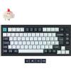 Keychron Q1 Max Tastiera Meccanica RGB Hot-Swap ISO IT Red Knob | QMK/VIA, Wireless 2.4GHz, Bluetooth 5.1, Keycaps PBT Cherry, Alluminio, Compatibile Mac/Windows