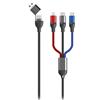 2GO All in One - Cavo di ricarica USB/Type C, 120 cm