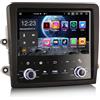 Erisin 7 pollici 8-Core Android 16 Autoradio Navigatore per Porsche Cayman/Boxster/718/911/981/997 Supporto Schermo tattile Wireless CarPlay Android Auto WiFi DAB+ Bluetooth 5.0 RDS 4GB RAM+64GB ROM