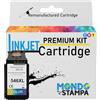 Mondo Stampa Cartuccia compatibile con Canon CL-546XL Qualità Premium | Colori per PIXMA TR4550, MG2550, MG3050, MG2950, TS3350, TS3150, TS205, MX495. Colori vivi e stampe nitide, senza sbavature.