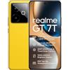 realme GT 7T smartphone 12+512 GB, Processore Dimensity 8400-MAX, Batteria Titanica da 7.000 mAh, 120 W Ultra Charge, Raffreddamento Totale a 360°, Display Pro-Esports da 6.000 nit, IP69, Yellow
