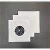 Panmer 7 Inch Bianco Carta Maniche Confezione Di 25
