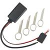 Gettimore ford 6000CD AUX cavo adattatore per Focus per Mondeo per fiesta - interfaccia streaming musicale wireless con jack da 3,5 mm - kit di aggiornamento auto