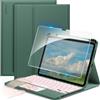 CACOE Cover con Tastiera iPad 11 Generazione (A16) 2025 11 / 10 Generazione 2022 10.9'' con Touchpad [Italiano] Wireless Staccabile (Verde, iPad A16/iPad 10)