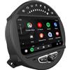 Hualingan Mini Cooper CIC R55 R56 R57 R58 R59 R60 aggiornamento radio 8 touch screen wireless CarPlay Android Auto Facebook Navigazione Veicolo Fotocamere Android App Giochi Musica Film Chiamate Bluetooth (64