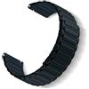 ToVioc 20mm Cinturini Silicone per Amazfit Active 2 - Notturno | Magnetico Silicone Cinturino per Amazfit Active 3 Premium/Active 2 Square/Bip 3/Bip 3 Pro/Cheetah 2 Pro/Cheetah Square