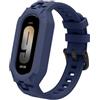 ToVioc Cinturino silicone per Xiaomi Smart Band 10/9/8/7/6/5 - Blu Notte | Cinturino per orologio impermeabile traspirante Sport di ricambio per Xiaomi Smart Mi Band 10/9/8/7/6/5