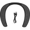 Cyrank Altoparlante Bluetooth con Archetto da Collo, Altoparlante Indossabile Altoparlante Stereo Vivavoce Portatile Altoparlante da collo Per Sport Domestici All'aperto