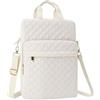 MicaYoung Custodia per Laptop da 14 Pollici per MacBook con Manico e Tracolla, Custodia Impermeabile con Interno Morbido per MacBook Pro/Air M5 M4 M3 M2 M1, iPad Pro 13 M4 2024, iPad Air 13 M3 M2, Beige