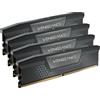 CORSAIR VENGEANCE DDR5 64GB (4 x 16GB) Fino a 6000MHz AMD INTEL RAM | Memoria Per Computer Desktop, Compatibile con AMD EXPO e Intel XMP 3.0, CL36, Grigio, CMK64GX5M4B6000Z36