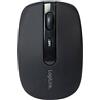 LogiLink ID0078A - Mouse ottico Bluetooth 1000/1600 dpi, colore: Nero