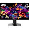 msi MPG 271QR QD-OLED X50 Monitor Gaming 27, 2560 x 1440, 500Hz, 0,03ms | DisplayHDR True Black 500, sensore AI Care, HDMI 2.1, DP 2.1a, USB C (98W PD), nero