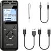 Liebssen Registratore Vocale Portatile (V52-8G)