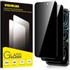 Viojrlra Privacy Pellicola Protettiva per iPhone 18 Pro/iPhone 17 Pro Vetro Temperato,Anti-Spy Durezza 9H Ultra Resistente Anti Graffio Anti-Impronte Vetrino Protettivo,Senza Bolle,HD,2 Pezzi