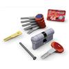 nextradeitalia 1 PZ CILINDRO SAGOMATO EVO K64 36-C HAND SECUREMME OTT.NICH.SATIN CHIAVI 5 MM 92 31+61 MM+MM 31+61 NextradeItalia Mod.FERX.VIROFCFKBM