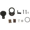 Minhe Set di chiavi a cricchetto cromate da 3/8 (L) | Meccanismo a 72 denti, unità da 0,25 pollici, struttura in metallo, finitura cromata, set di riparazione da 11 pezzi