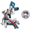 Bosch Professional Troncatrice radiale GCM 80 SJ (1.400 Watt, Ø lama: 216 mm, incl. 2 lama per sega circolare, chiave a brugola)