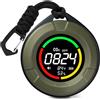LSENLTY Rilevatore di CO2 portatile, 2 s, monitor di anidride carbonica ad alta precisione, misuratore di CO2 3 in 1 (temperatura, umidità e valore di CO2), 96 ore in standby, monitor CO2 per viaggi,