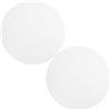 CALLARON 2 Pezzi Diffusore Rotondo per Paralume da Soffitto in Acrilico | Diametro 39, 5cm, Spessore 1mm, per Lampade a LED e Paralumi a Tamburo