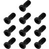 Create idea 10 Viti Torx M2,5x6 Mm In Acciaio Al Carbonio Di Grado T8 Adatte Per Utensili Per Torni CNC Con Lame In Lega Dura