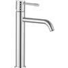 Rea - Rubinetto per lavabo da bagno Lungo Diamond alto, in ottone, testa in ceramica