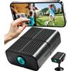 KLYMER Telecamera Wifi Interno, Mini Telecamera Nascosta 1080P HD | Telecamera Interno Wi-Fi a 2,4 GHz, Visione Notturna Nitida, Rilevamento del Movimento, Videocamera per neonati, ufficio
