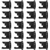 Be In Your Mind 200 Supporti Per LED Da 5 Mm Con Clip Di Montaggio Per Diodi Emettitori Da 7,8 Mm Di Diametro Esterno