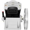 XIAYUHE Compressore d'aria a 2 cilindri con puleggia, 420 l/min, 960 giri/min, silenziatore, 10 bar, puleggia, compressore a pistone,