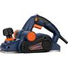 MAXPRO Pialla elettrica da 710 W, 16500 giri/min, larghezza pialla: 82 mm, con lame intercambiabili, lama regolabile da 0 a 2 mm, per legno, piallatrice manuale da 220 a 240 V, strumento professionale