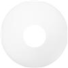 Mikikit Paralume Foro 3 CM Sfera Rotonda, Bianco, in Vetro Satinato | Finitura Minimalista, Ricambio per Plafoniera e Applique, Superficie Facile da Pulire, per Casa e Camera