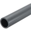 QUARKZMAN Tubo Rigido Rotondo in PVC 20,6mm ID 26mm OD 8 Lunghezza Grigio Chiaro ad Alta Resistenza per Tubi d'Acqua, Artigianato, Guaina Cavi