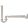 GHIDINI FAUSTINO BOSCO Art. 350 - GFB Sifone "Tipo" per BIDET, Materiale in Plastica Bianco Dimensioni Tubo Ø 40 mm. Attacco Piletta 1 o 1/1/4