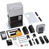 FAAC 105940 Kit Automazione 230V per Cancelli Scorrevoli - Motoriduttore 746 C Z16 con Encoder, Fotocellule, Lampeggiatore, Radiocomando - Portata 600 Kg