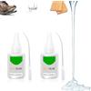 BAOSROY Super Colla 50g, Super Glue, Ultrarapida, Universale, per Plastica, Vetro, Pietra, Trasparente, Istantanea, 2pc