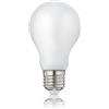 Hellum Lampadina LED goccia E27 7W sostituisce 60W vetro opaco | Lampadina goccia luce calda 806lm, 2700K, E27, filamento LED, sostituisce 60W Incandescenza 206210