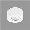 BRILONER Leuchten - Plafoniera a LED, 5 W, riflettore orientabile, 470 lumen, 3.000 Kelvin, bianco, Ø 9 cm