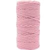 Vaessen Creative Corda per Macramè Rosa Scuro - 3 mm x 100 m - 100% Cotone