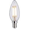 Paulmann 28611 Lampadina LED filamento a candela 4,5 Watt lampadina classica chiaro 2700 K bianco caldo E14