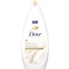 Dove Docciaschiuma Seta Preziosa, Uomo e Donna, 750ml, 1 pezzo | Bagnoschiuma con Idratante Dermo-Naturale, con 1/4 di Crema Idratante, Dermatologicamente Testato