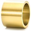 Ayoiow Anello di Fidanzamento Uomo Acciaio Inox, Fascia Larga 19 mm, Taglia 12-32