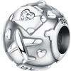 PANPOKI Charms Animali in Argento 925 - Panda, Cane, Gatto, Elefante, Farfalla, Libellula | Ciondoli Compatibili con Pando per Bracciali e Collane | Confezione: Sacchettino in Velluto + Panno Pulizia