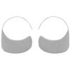 BISONBLUE Orecchini Donna 925 Orecchini a Cerchio Moda donne Regalo Earrings Women Punk Per Donna Ragazza Geometria
