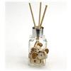 DLM Bomboniere DLM-31985 (Kit 6 Pezzi) Profumatore in Vetro Mamma Elefante Elefantino Cucciolo in Resina Diffusore per Ambienti Profumo Battesimo Nascita Comunione bomboniera