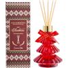 COCORRÍNA Natalizi Profumo per Ambienti con 8 Bastoncini 170ml, Cinnamon Stick, a Lunga Durata, Diffusore di Oli Essenziali per la Casa per la Decorazione della mensola del Bagno