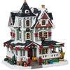 LEMAX Edificio illuminato led Whitbey Residence in porcellana H20 x 19 x 15 cm