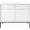 3E 3xE living.com 3xE living Credenza 104 cm, Bianco