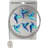 Pylones, filo porta foto e magneti - Magnetic Cable Colibris Blu