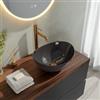 VITRA Lavabo d' appoggio 40x33 cm in ceramica visone lucido - Barj