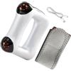 Jahuanoo Massaggiatore Addominale 9 Modalità Anello Vibrante Portatile Mani Libere | Massaggiatore Ricaricabile per Tessuti Profondi a 9 Livelli con Cintura per Home Gym, Pancia, Addome, Spalle, Collo, Cos